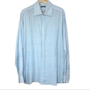 Baby Blue long sleeve men’s shirts size 44